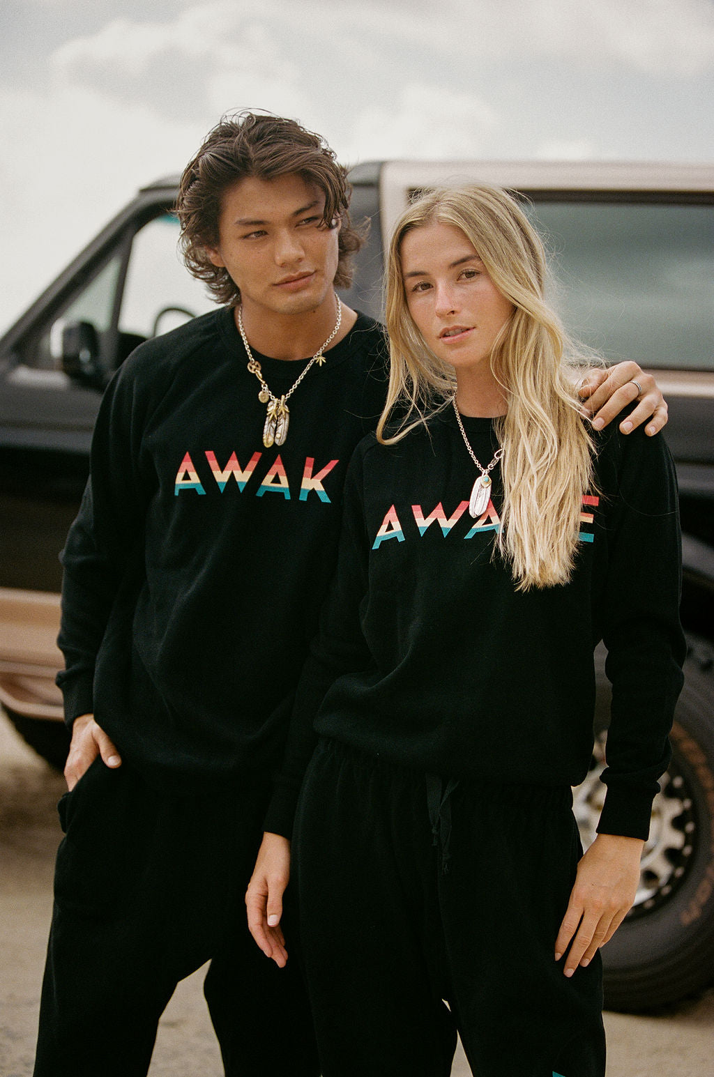 AWAKE LOGO SWEAT TOPS / MEN - BLACK – AWAKE Official Web