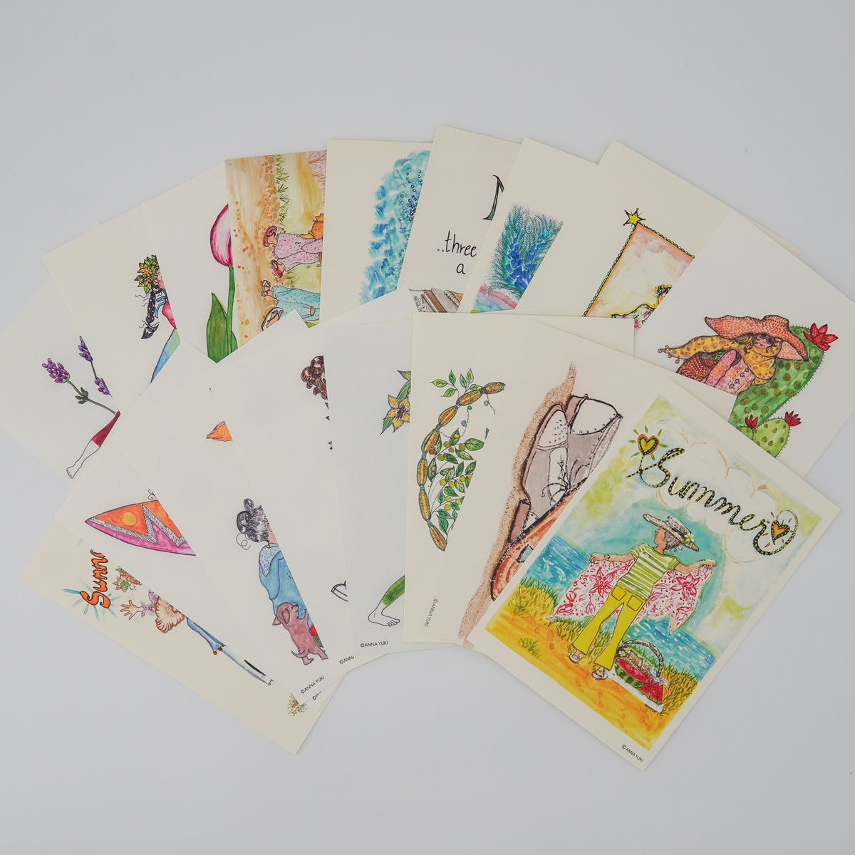 Anna's tiny corner / Post Card - Summer Set – AWAKE Official Web